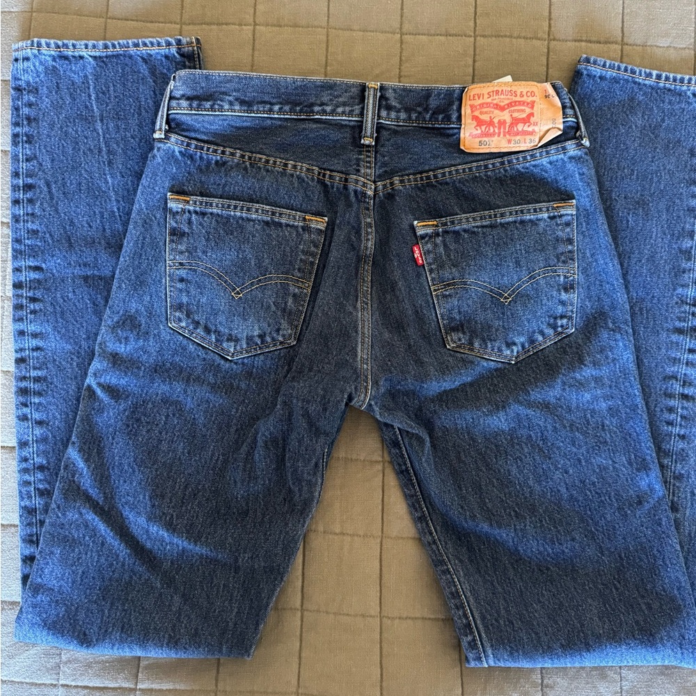 Levi's vintage Classic Indigo Straight Jeans